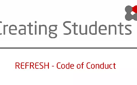 REFRESH Creating Students - Code of Conduct