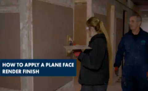 How To Apply A Plane Face Render Finish(NOCN) - Duchy College